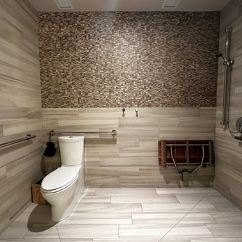 Edgewood Tahoe - Bathroom and shower combo - very European - Hotels Near Me - Gardnerville, Nevada Edgewood Tahoe - Bathroom and shower combo - very European - Hotels Near Me - Gardnerville, Nevada