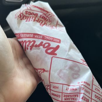 Portillo's Allen - Hot Dog wrapped to go - Burgers Near Me - Allen, Texas Portillo's Allen - Hot Dog wrapped to go - Burgers Near Me - Allen, Texas