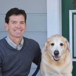 Half Moon Bay Chiropractic - Dan with his dog