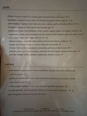Menu photo 2 La Buca Portland, OR Menu photo 2 La Buca Portland, OR
