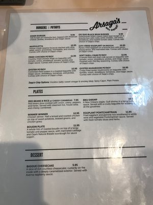 Menu photo 3 Arsaga's Mill District Fayetteville, AR