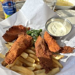 Salmon 5 pc Fish 'n Chips