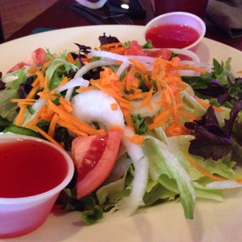 Schmooses - Large salad - fresh & crisp - Seafood Near Me - Jackman, Maine