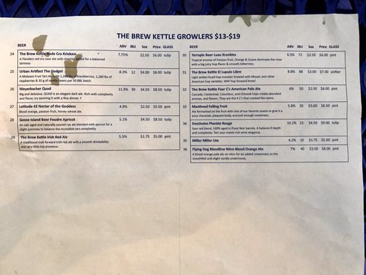 Menu photo 8 The Brew Kettle Hudson, OH