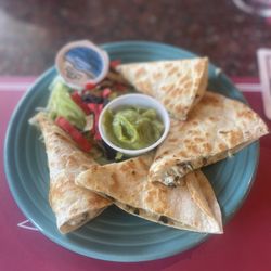 Horn's Gaslight Bar & Restaurant - Spinach & Crab Quesadillas