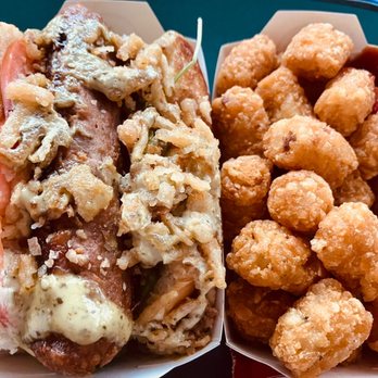 Dog Haus - Pasadena - Sooo Veggie Tater Tots - New American Near Me - Pasadena, California Dog Haus - Pasadena - Sooo Veggie Tater Tots - New American Near Me - Pasadena, California