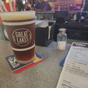 Fat Little Buddies - a pint of beer on a table - Bars Near Me - Olmsted Falls, Ohio
