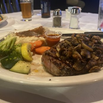Safari Room - Ribeye medium rare - Steakhouses Near Me - Mission Hills, California