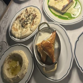 Alisa - Halloumi, hummus and pita, spanakopita - Greek Near Me - Venice, California Alisa - Halloumi, hummus and pita, spanakopita - Greek Near Me - Venice, California