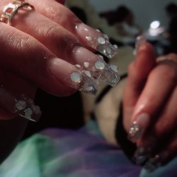 Uptown Galleria Nails & Spa Houston - Bubble nails by request