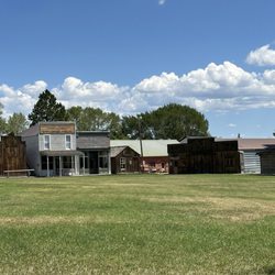 Grand Encampment Museum - Old buildings moved to the museum