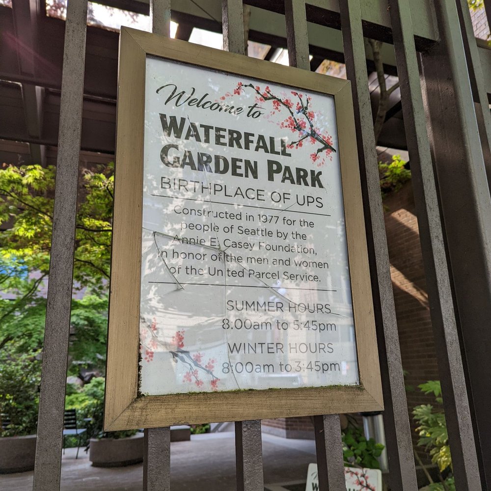 Waterfall Garden - Parks Near Me - Seattle, Washington Waterfall Garden - Parks Near Me - Seattle, Washington