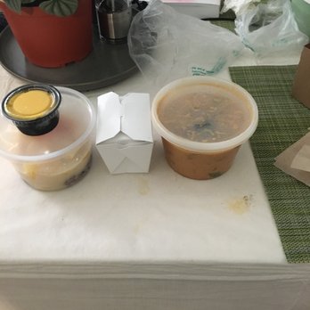 Thai District - Here is tiny side of rice between Mango Sticy Rice (left) and Duck Curry (right) for scale. This portion is not worth $15.00. - Thai Near Me - Long Beach, California Thai District - Here is tiny side of rice between Mango Sticy Rice (left) and Duck Curry (right) for scale. This portion is not worth $15.00. - Thai Near Me - Long Beach, California