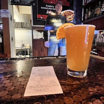 Jacob's Corner Pub - a glass of orange juice - Sports Bars Near Me - Beverly, Massachusetts