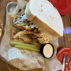 Primanti Bros. Restaurant and Bar - Roasted turkey sandwhich