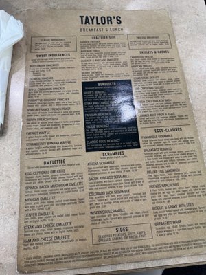 Menu photo 3 Taylor’s Breakfast & Lunch Pensacola, FL