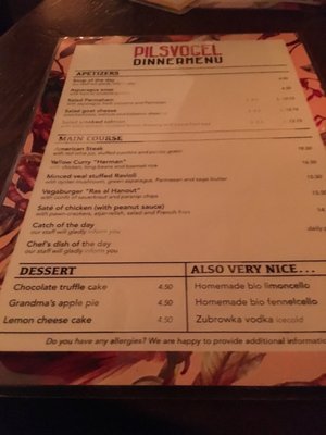 Menu photo 5 Pilsvogel Amsterdam, NH