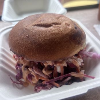 Onyx Coffee Lab - Breakfast sandwich with kalbi and slaw - Coffee Roasteries Near Me - Bentonville, Arkansas Onyx Coffee Lab - Breakfast sandwich with kalbi and slaw - Coffee Roasteries Near Me - Bentonville, Arkansas