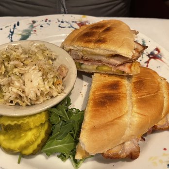 Silver Salmon Grille - The Cuban w/side of coleslaw - Seafood Near Me - Astoria, Oregon Silver Salmon Grille - The Cuban w/side of coleslaw - Seafood Near Me - Astoria, Oregon