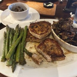 Entree and cheap $12 drink