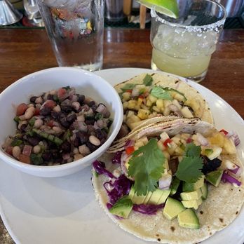 Savorez - Seared Tuna Tacos and two bean salad - Latin American Near Me - Wilmington, North Carolina