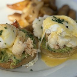 LOBSTER  EGGS BENEDICT