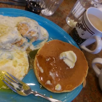 Kitchen Table Cafe - Evergreen Place - Simple Sumthin for $7.99 2 fried eggs, biscuit and gravy & 2 buttermilk pancakes with coffee - Breakfast & Brunch Near Me - Vancouver, Washington Kitchen Table Cafe - Evergreen Place - Simple Sumthin for $7.99 2 fried eggs, biscuit and gravy & 2 buttermilk pancakes with coffee - Breakfast & Brunch Near Me - Vancouver, Washington