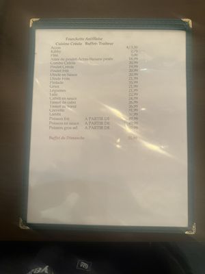 Fourchette Antillaise by null