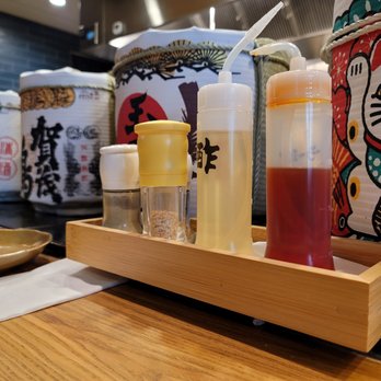 Kajiken - Counter & Condiments - Ramen Near Me - Baltimore, Maryland