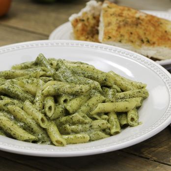 Ameci Pizza & Pasta - Pesto Pasta with Penne - Pizza Near Me - Tustin, California Ameci Pizza & Pasta - Pesto Pasta with Penne - Pizza Near Me - Tustin, California