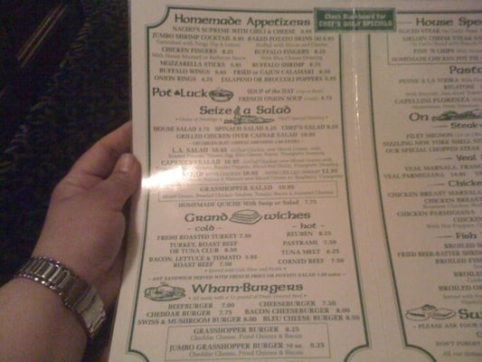 Menu photo 3 Grasshopper Too Wayne, NJ