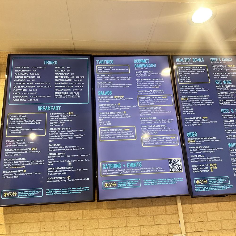 Southern Grounds - Menú - Cafes Near Me - Jacksonville, Florida Southern Grounds - Menú - Cafes Near Me - Jacksonville, Florida