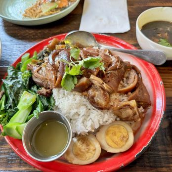Rao Thai Eatery - Pork Leg Stew Over Rice - Thai Near Me - Elk Grove, California Rao Thai Eatery - Pork Leg Stew Over Rice - Thai Near Me - Elk Grove, California