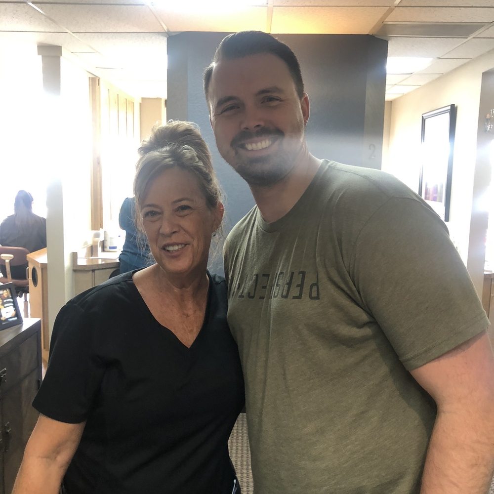 My dental assistant, Dawn :)