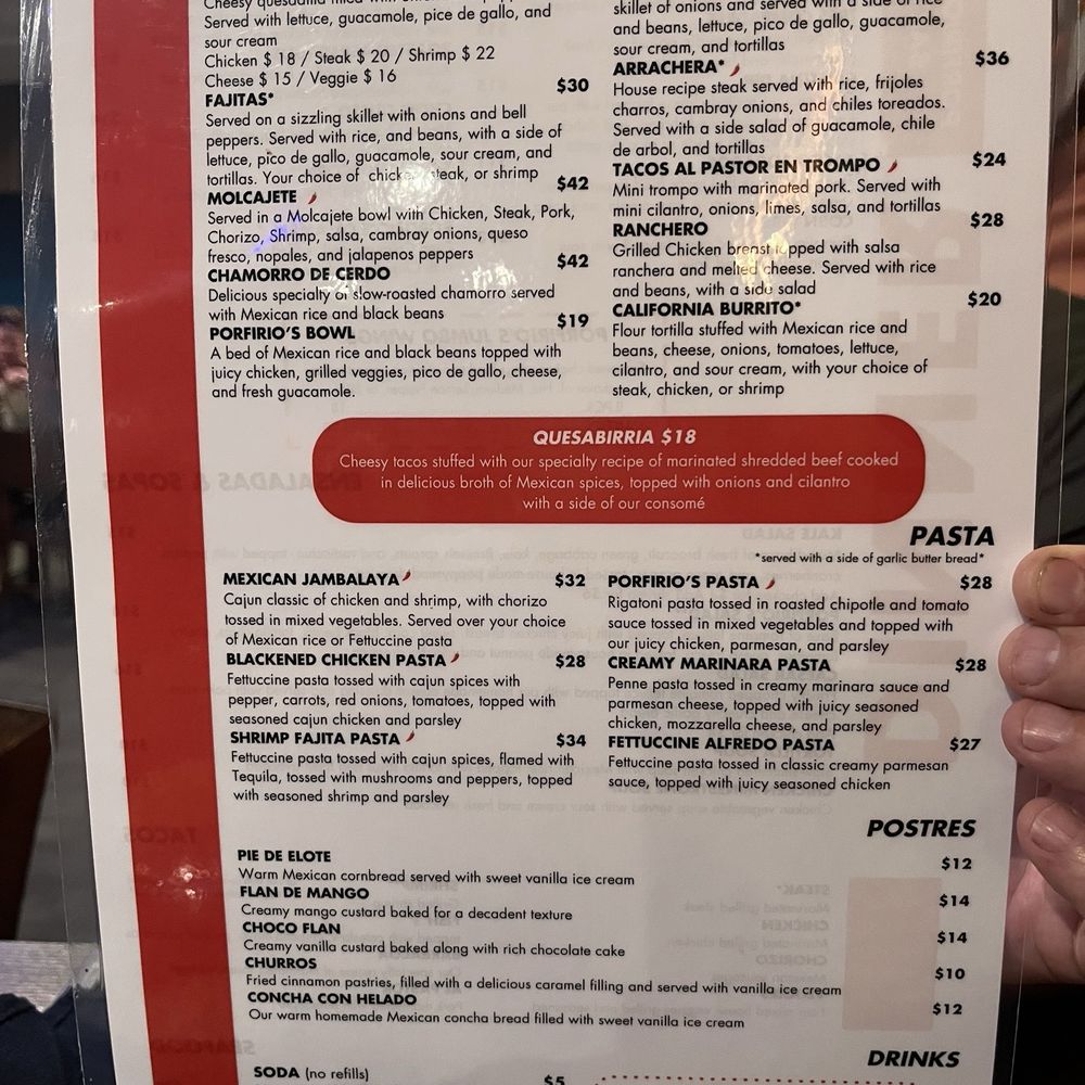 Porfirio’s - Menu - Mexican Near Me - Atlanta, Georgia Porfirio’s - Menu - Mexican Near Me - Atlanta, Georgia