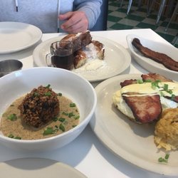 Phoebe's Diner - Cheeky monkey, fried French toast, eggs Benedict and slab of bacon