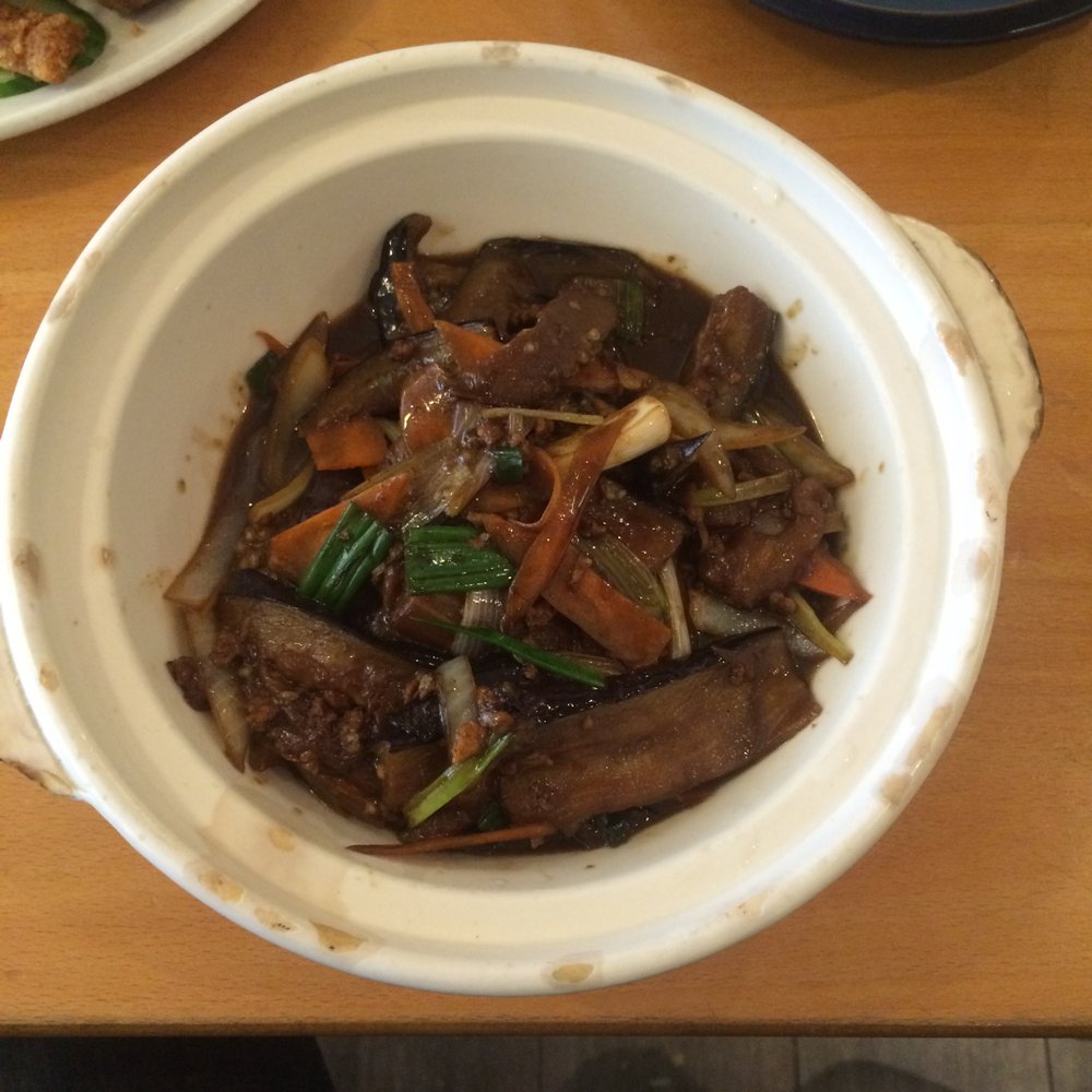 Kampong Ah Lee - Malaysian Spicy Aubergine with Minced Pork - Malaysian Near Me - Edinburgh, EDH Kampong Ah Lee - Malaysian Spicy Aubergine with Minced Pork - Malaysian Near Me - Edinburgh, EDH