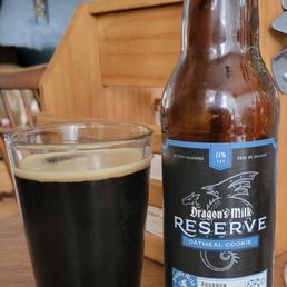 Dragon's Milk Reserve Bourbon Barrel Aged Oatmeal Cookie from New Holland Brewing! Dragon's Milk Reserve Bourbon Barrel Aged Oatmeal Cookie from New Holland Brewing!