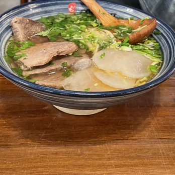 Noodle St - Signature Beef Noodle With triangle noodles - Noodles Near Me - Monrovia, California