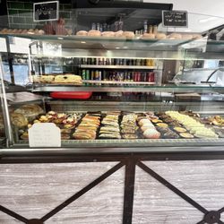 Chez Augustine - The assortment of pastries.