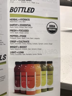 Menu photo 5 Beyond Juicery + Eatery Shelby Township, MI