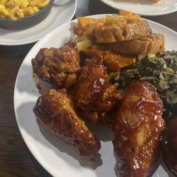 Sweet Tooth Cafe & Cakes - Soul Food Platter - Bakeries Near Me - Washington, DC, District of Columbia