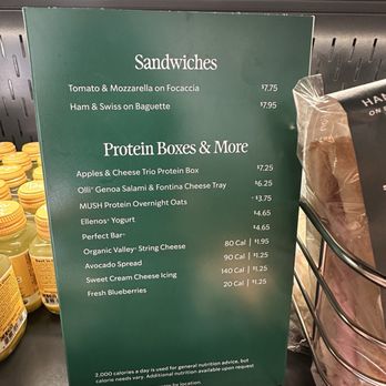 Starbucks - Refrigerated Sandwiches, protein boxes & more menu - Coffee & Tea Near Me - Agoura Hills, California Starbucks - Refrigerated Sandwiches, protein boxes & more menu - Coffee & Tea Near Me - Agoura Hills, California
