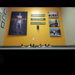 Hangar Clinic - Poster inside Hangar clinic