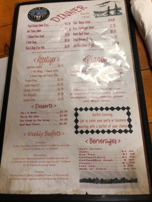 Menu photo 3 White Mountain Apache Restaurant Whiteriver, AZ