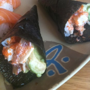 Oishii - Chopped octopus hand roll - Sushi Bars Near Me - Houston, Texas