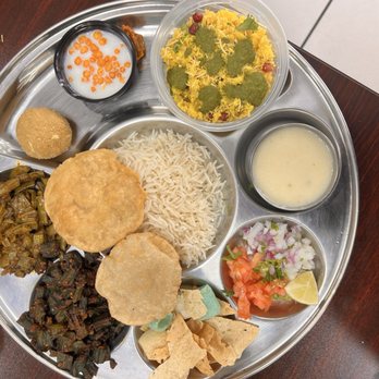 Jalsa Indian Cuisine - Gujarati thali and loved it. The chapatis were incredibly soft, and the bhindi and gawar fali were absolutely delicious. - Vegetarian Near Me - Ellicott City, Maryland Jalsa Indian Cuisine - Gujarati thali and loved it. The chapatis were incredibly soft, and the bhindi and gawar fali were absolutely delicious. - Vegetarian Near Me - Ellicott City, Maryland