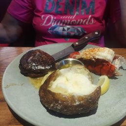 Surf & Turf with Baked Potato Surf & Turf with Baked Potato
