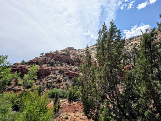 Lower Calf Creek Falls by null