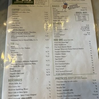 b-side - Menu - Coffee & Tea Near Me - Decatur, Georgia